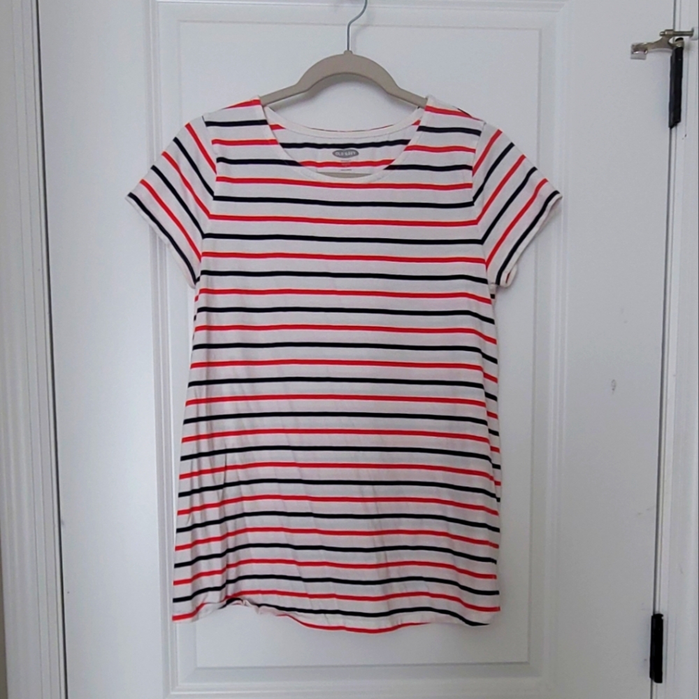 Summer casual maternity shirt